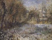 Snowy Landscape Pierre Renoir
